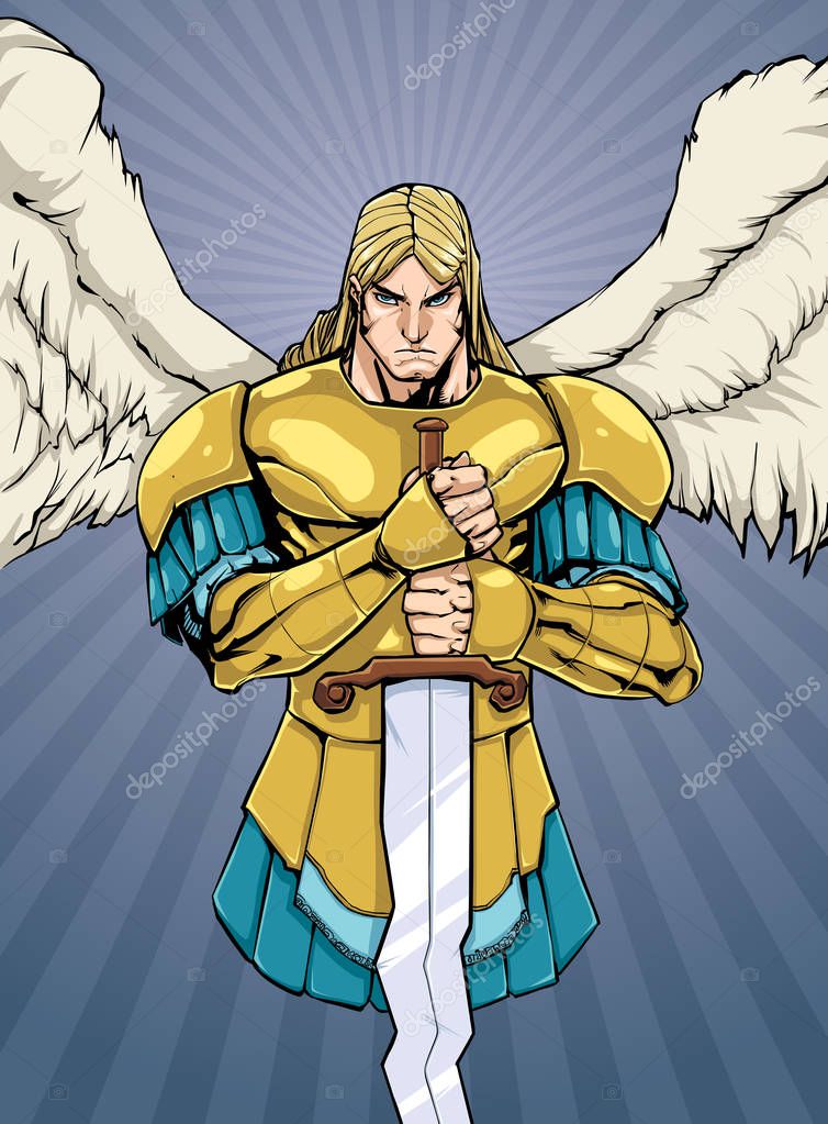Archangel Michael Portrait 