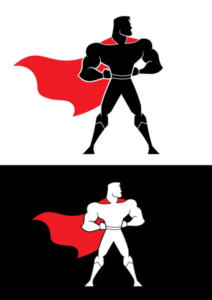 Superhero Champion Symbol — Stock Vector