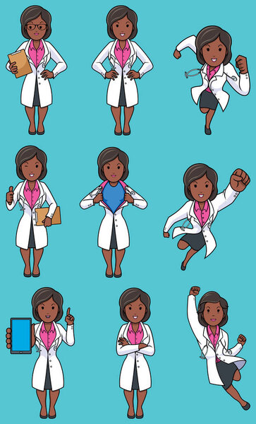 Индийский женский набор доктора
