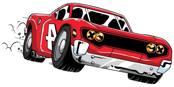 Race auto snelheid — Stockvector
