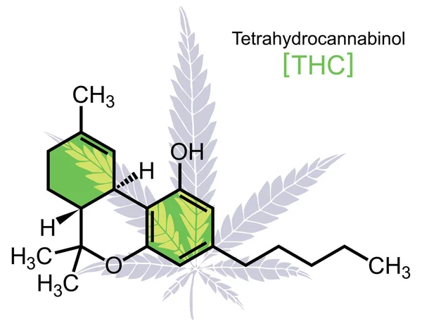 Chemická struktura THC