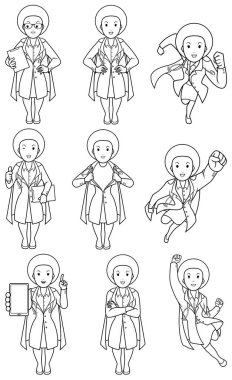 Süper doc Afrika kadın hattı sanat