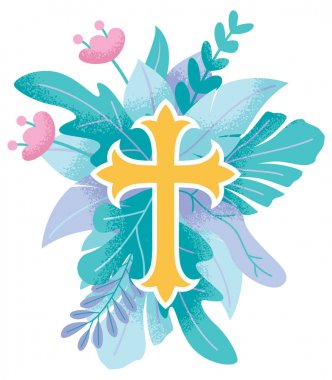 Soyut Hıristiyan Cross 3