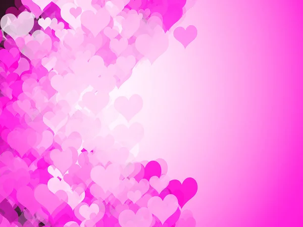 Abstract Heart Frame Pink — Stock Photo, Image