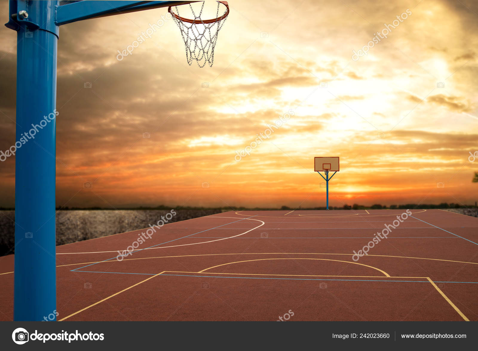 Street Basketball Court Street Basketball Stock Photo by Street Basketball Court Street Basketball Stock Photo by