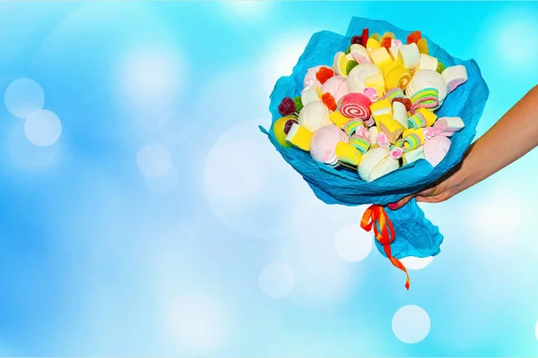 Sweet bouquet of candy.