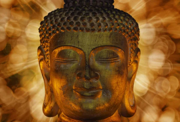 Testa Del Buddha — Foto Stock