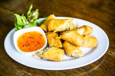 derin kızarmış börek yemekte yemeye hazır