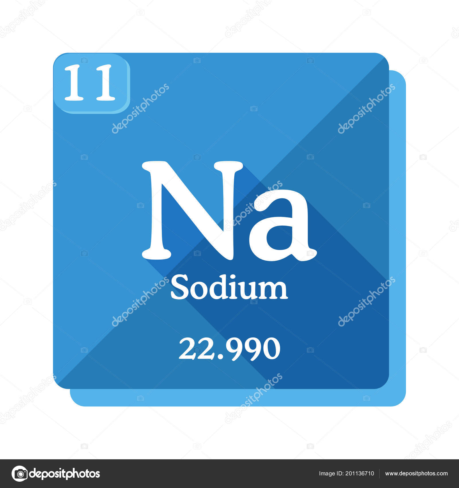 example of sodium element