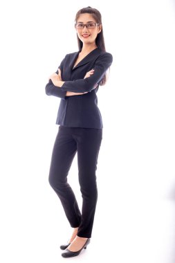 başarılı bir iş kadını portre. 