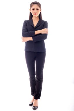 başarılı bir iş kadını portre. 