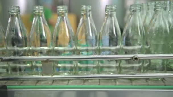 Flaska Fyllningsmaskin Hög Hastighet Automatisk Flytande Flaska Fyllningsmaskin Tillverkning Och — Stockvideo