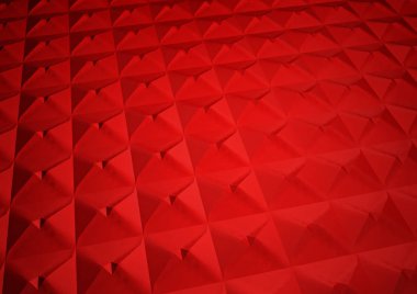 Boyutlu soyut geometrik çokgen zemin. 3D render.