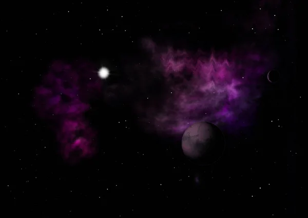 Csillagmező Űrben Köd Gáztorlódás Kép Elemeit Nasa Bocsátotta Rendelkezésre — Stock Fotó