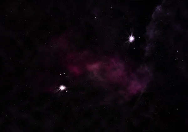 Liten del av ett oändligt stjärnfält — Stockfoto