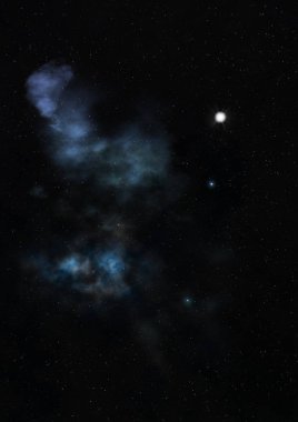 varlık parlıyordu Bulutsusu