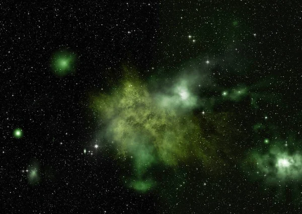 Campo Estelar Espaço Uma Nebulosa Congestionamento Gás Elementos Desta Imagem — Fotografia de Stock