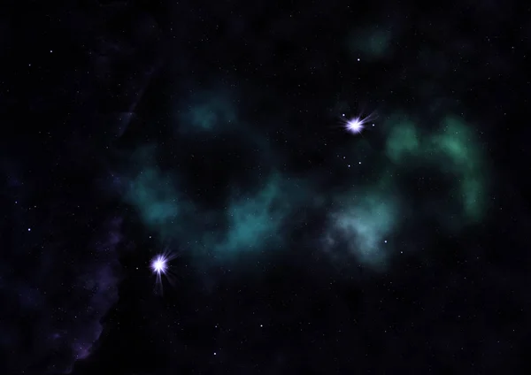 Csillagmező Űrben Köd Gáztorlódás Kép Elemeit Nasa Bocsátotta Rendelkezésre — Stock Fotó