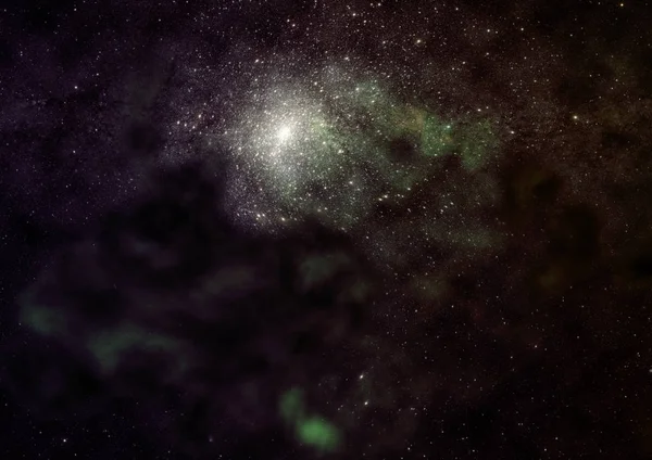 Зоряне Поле Космосі Туманність Затори Газу Елементи Цього Зображення Мебльовані — стокове фото