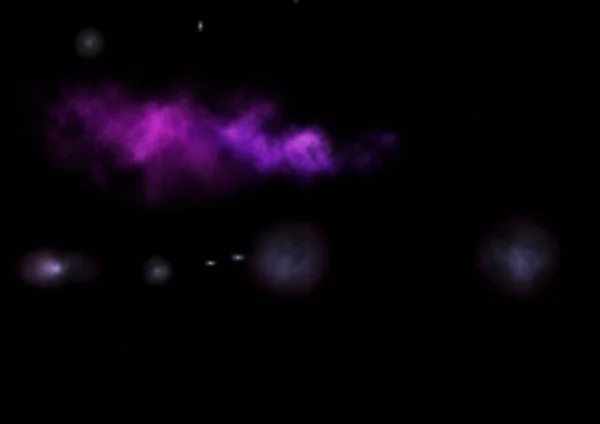 Campo Stellare Nello Spazio Una Nebulosa Una Congestione Del Gas — Foto Stock