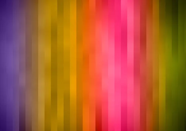 Abstract rainbow stripe gorizontal backdrop. Ilustração 3D . — Fotografia de Stock