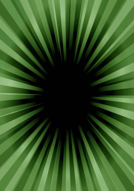 Soyut arkaplan siyah yerine farklı renk ışınları. 3B illüstrasyon.