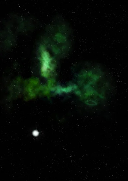 Campo Estelar Espacio Una Nebulosa Una Congestión Gas Elementos Esta —  Fotos de Stock
