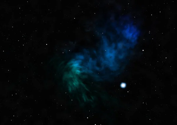 Небольшая Часть Бесконечного Звездного Поля Пространства Вселенной Элементы Этого Изображения — стоковое фото