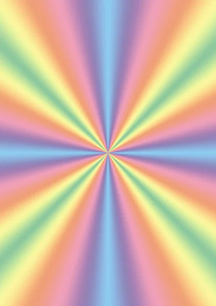 Fondo abstracto diferentes rayos de color. Ilustración 3D. — Foto de Stock