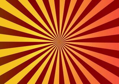 Soyut yıldız patlaması retro arka plan. 3D çizim.