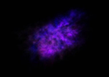 Parlak bir nebula ve yıldız alanı olmaktan çok uzak. 3B görüntüleme