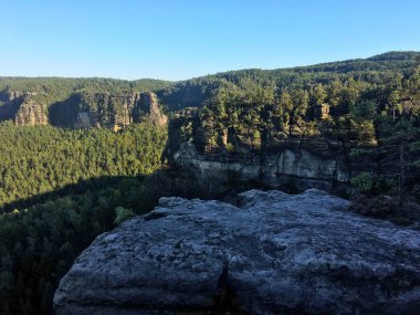 hiking, yürüyüş, tırmanma elbsandsteingebirge güzel manzaralar