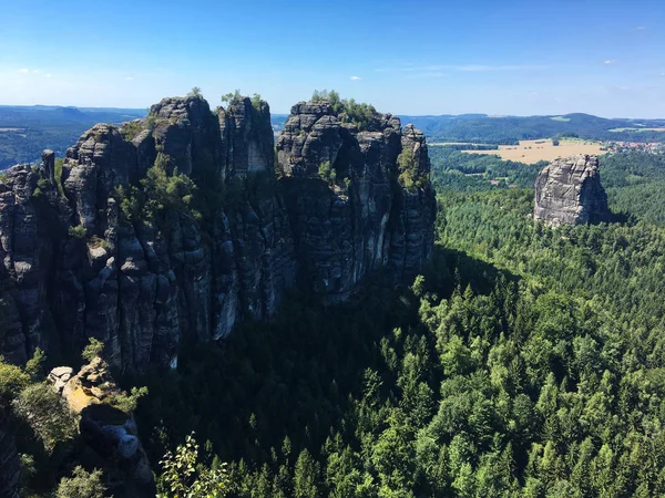 hiking, yürüyüş, tırmanma elbsandsteingebirge güzel manzaralar