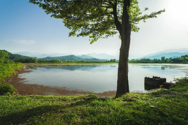 Grandes Montanhas Paisagens Com Lago Redor Masuleh Cidade Histórica Masuleh — Fotografia de Stock