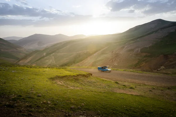 Paesaggio Natura Intorno Alla Provincia Ardabil Iran Una Tappa Durante — Foto Stock