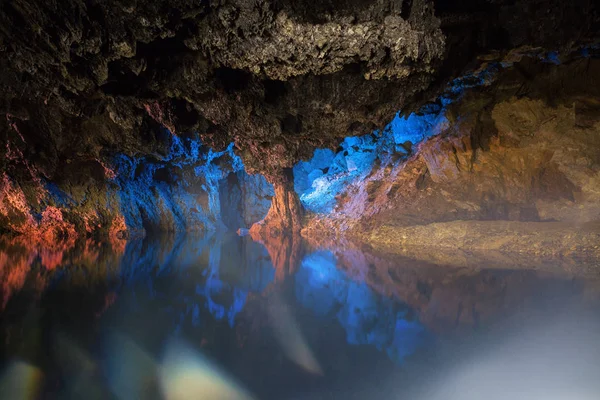 Mağaralar Doğa Hamadan Iran Çevresinde Ran Bir Yolculuk Sırasında Bir — Stok fotoğraf