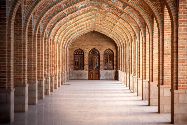 Мечеть Пам Ятки Муніципалітеті Таврії Округу Дорожні Пригоди Таврії Іранський — стокове фото