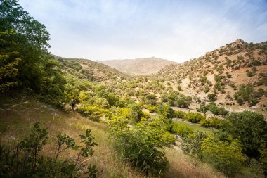 Manzara ve doğa Hürremabad County, Batı Iran çevresinde. İran'ın bir yolculuk sırasında bir durak. Yürüyüş turları dağlar ve şelaleler. Bisheh, Luristan Eyaleti.