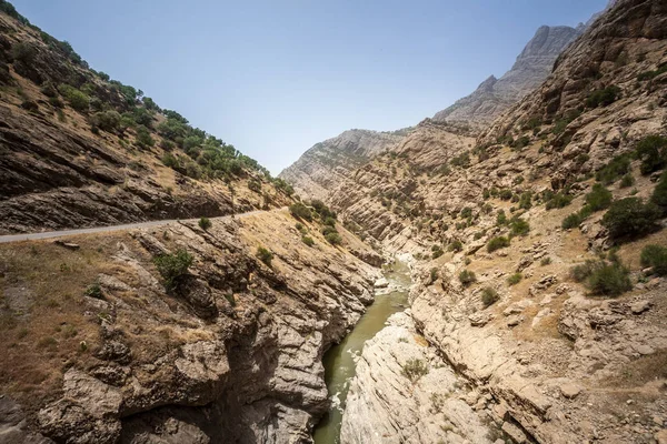 Landskapet Och Naturen Runt Khorramabad County Västra Iran Ett Stopp — Stockfoto