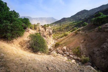 Manzara ve doğa Hürremabad County, Batı Iran çevresinde. İran'ın bir yolculuk sırasında bir durak. Yürüyüş turları dağlar ve şelaleler. Bisheh, Luristan Eyaleti.