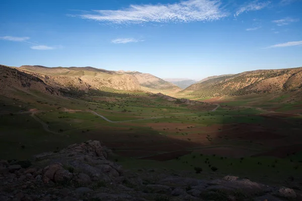 Пейзаж Природа Вокруг Округа Хоррамабад Западный Иран Одна Остановка Время — стоковое фото