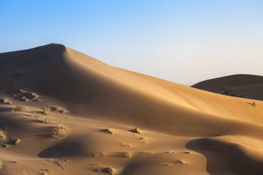 Outback tuz sakin ve Iran çöl kum. Büyük landscap