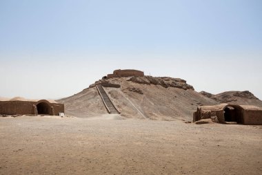 Outback tuz sakin ve Iran çöl kum. Büyük landscap