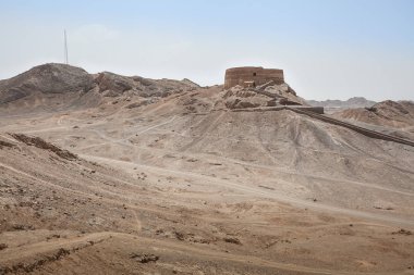 Outback tuz sakin ve Iran çöl kum. Büyük landscap