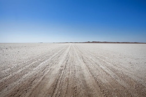 Спокій outback в сіллю і пісок пустелі Ірану. Великий landscap — стокове фото
