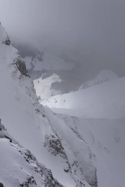 Pilatus Hegyre Néző Felhők — Stock Fotó