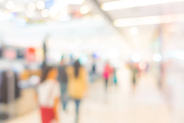 Persone sfocate astratte nel centro commerciale  . — Foto Stock