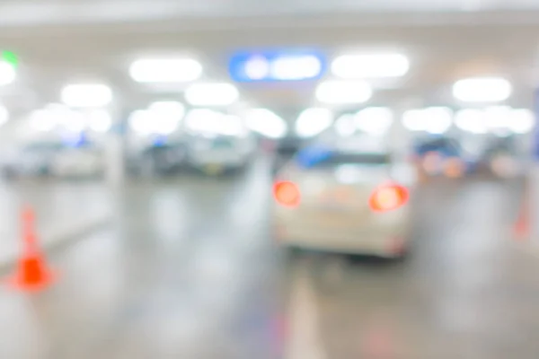 Abstract blur car park background  . — Stock Photo, Image