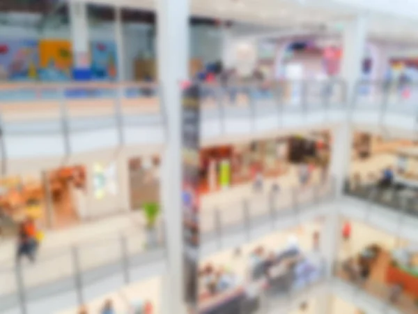 Abstract blur people in shopping center . — Stock Photo, Image