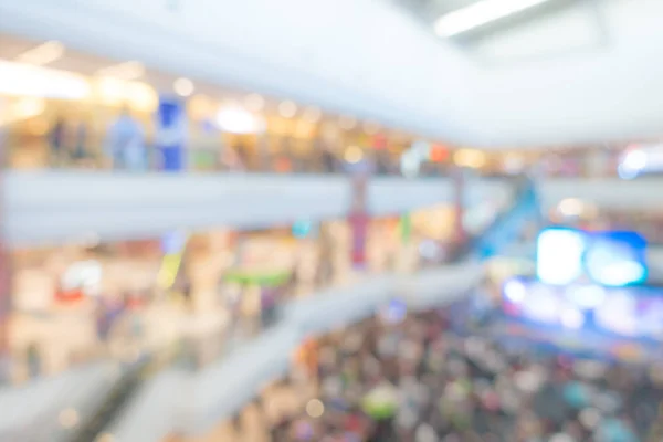 Abstrato borrão pessoas no shopping center  . — Fotografia de Stock